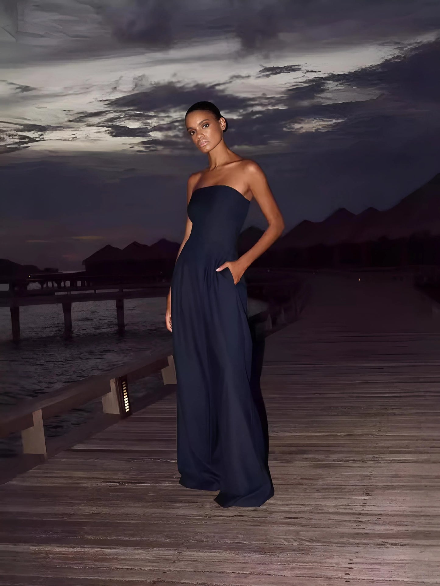 Conquista – Salopetă Urbană Strapless