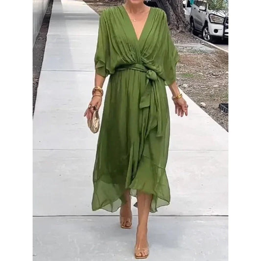 Monica – Rochie cu Decolteu în V