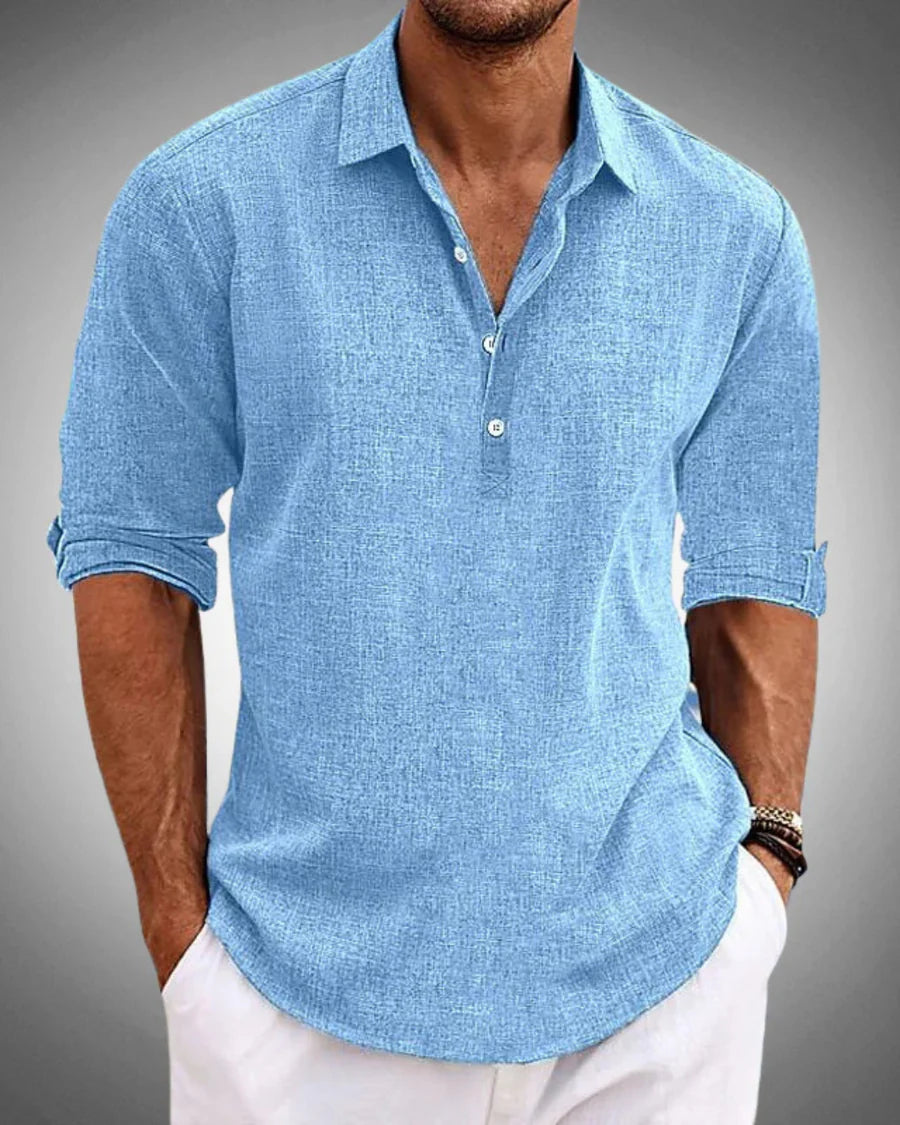 Sabbio Classic – Cămașă Cotton pentru Bărbați