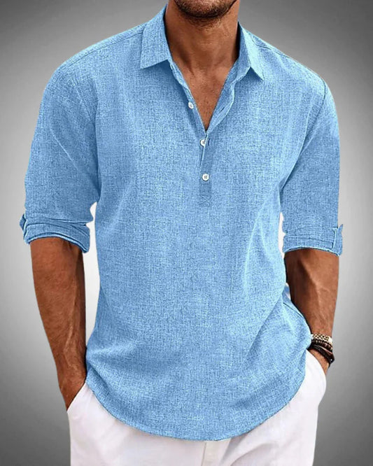 Sabbio Classic – Cămașă Cotton pentru Bărbați