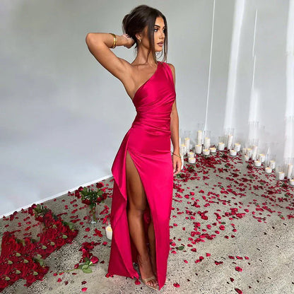 Elisenca – Rochie Maxi Elegantă cu Croială Fluidă