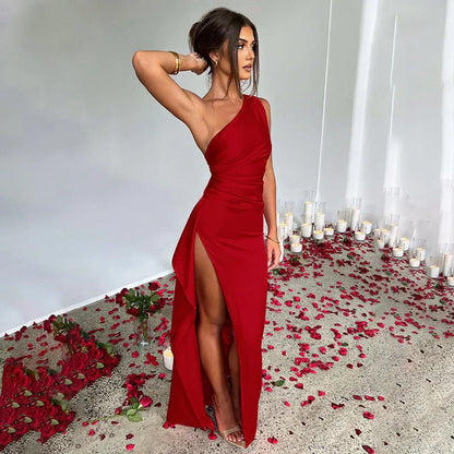 Elisenca – Rochie Maxi Elegantă cu Croială Fluidă